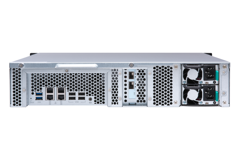 Servidor NAS QNAP TS-873AeU-RP Ryzen V1500B, 4GB RAM, 8 Bahías, 2U, 300W - Imagen 4