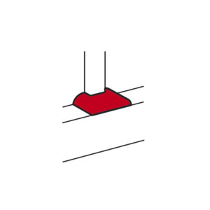 Cable Legrand DLP blanco, RAL 9003 (paquete de 10)