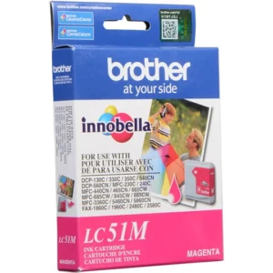Brother LC51M Magenta - 3 Tinta Brother LC51M Magenta ORIGINAL