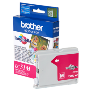 Brother LC51M Magenta - 4 Tinta Brother LC51M Magenta ORIGINAL