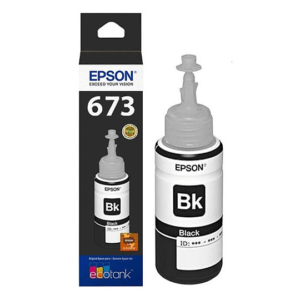 Botella de Tinta Epson 673 Negro ORIGINAL