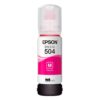 Tinta Epson T504 Magenta 70ml para EcoTank ORIGINAL
