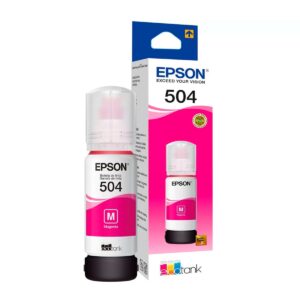 Tinta Epson T504 Magenta 70ml para EcoTank ORIGINAL
