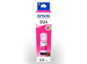 Tinta Epson T504 Magenta 70ml para EcoTank ORIGINAL