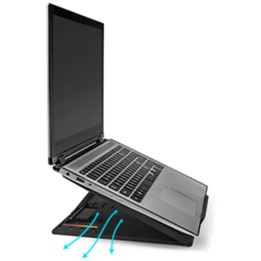 Base para Notebook Kensington K50422WW SmartFit Easy Riser Go, hasta 17", Negro - Imagen 6