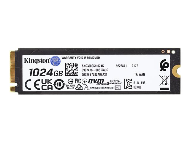 Unidad de Estado Sólido Kingston KC3000, 1TB, PCIe 4.0 NVMe M.2, 7000MB/s - Imagen 4