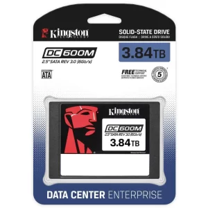 Disco SSD Kingston Data Center Enterprise DC600M 3.84TB 2.5“, SATA, NAND 3D TLC