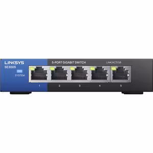 Switch Linksys SE3005 Gigabit 5 puertos