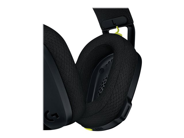 Audifonos Gamer Logitech G G435 Diadema Inalámbrico Bluetooth Negro,  Amarillo