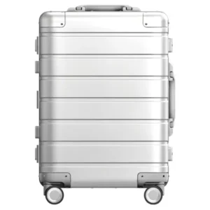 Maleta de Viaje Xiaomi Carry-on Luggage Aluminio 20", Doble Cerradura, Ruedas 360, 31L, Plateada