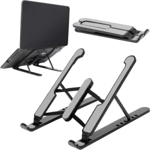 Notebook Xtech Base Alzador Plegable para de hasta 17" Superficie antideslizante