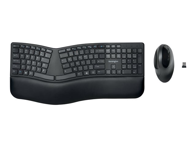 Combo Mouse y Teclado Kingston Pro Fit Ergo Wireless, Conexión Bluetooth, Negro - Imagen 3