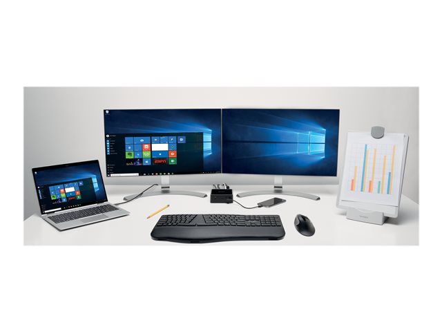Combo Mouse y Teclado Kingston Pro Fit Ergo Wireless, Conexión Bluetooth, Negro - Imagen 6