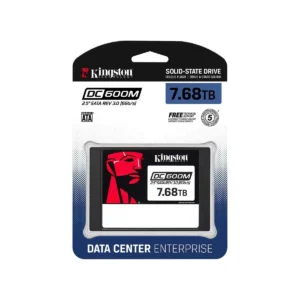 Disco SSD Kingston Data Center Enterprise DC600M 7.68TB 2.5“, SATA, NAND 3D TLC