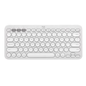 Teclado Logitech Pebble 2 K380s, Bluetooth, Español, Blanco