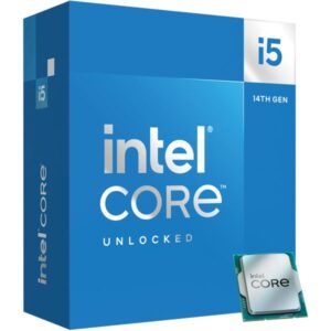 Procesador Intel Core i5-14600K, LGA1700, 14 Núcleos, 20 Hilos, Hasta 5,3Ghz