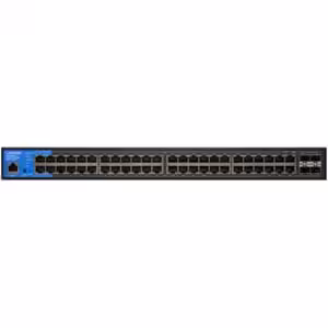 Switch Linksys LGS352MPC 48 Puertos Gigabit PoE+, Administrable, Negro