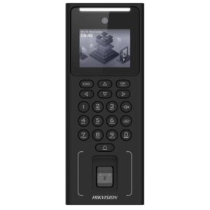 Control de Acceso Facial Hikvision DS-K1T321MFWX, MinMoe, Huella, Tarjeta, Contraseña, WiFi,