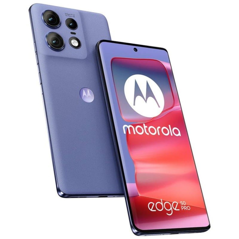 Celular Motorola Edge 50 Pro 6.7“ OctaCore 12GB RAM 512GB Internos, Morado Lavanda - Imagen 9