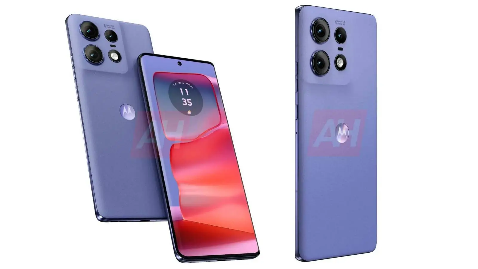 Celular Motorola Edge 50 Pro 6.7“ OctaCore 12GB RAM 512GB Internos, Morado Lavanda - Imagen 2