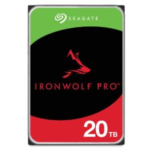 Disco Duro Seagate IronWolf Pro 20TB, 3.5“, SATA, 7.200rpm, Caché 256GB