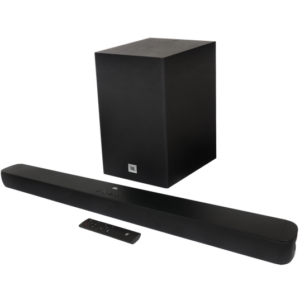 Barra de Sonido JBL Cinema SB180, Powerful Bluetooth, HDMI, altavoz 110W RMS, subwoofer 60W RMS