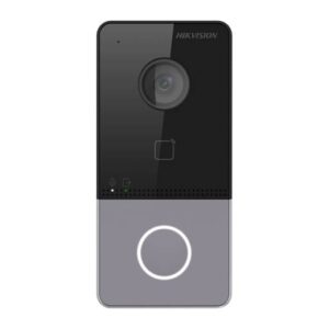 Videoportero IP Hikvision DS-KV6113-WPE1, Hik-Connect, 2MP, IR, Full HD, PoE/Wi-Fi, IP65