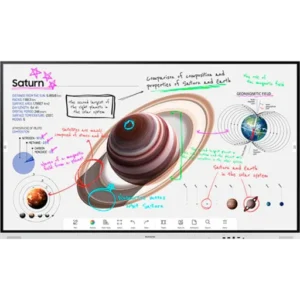 Pantalla Interactiva Samsung FlipPro 75", VA, 4K UHD, DP+HDMI, WiFi, USB-C, Tizen 6.5, Vesa