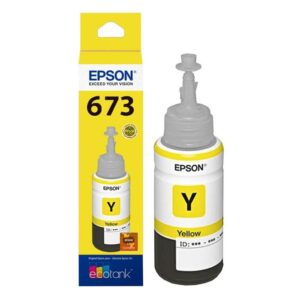Botella de Tinta Epson 673 Amarillo, 70ml, Original