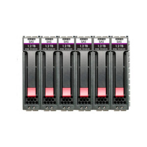 Pack de 6 Discos HPE MSA 14,4TB SAS 12G 10K SFF R0Q67A
