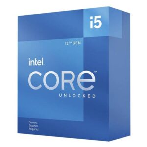 Procesador Intel Core i5-12600KF Alder Lake LGA1700, 10 Cores, 16 Hilos 3.7/4.9 GHz, Sin Video