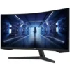 Monitor Gamer Samsung Odyssey G5 Curvo 34“ VA, 3440x1440pix, 165Hz, 1ms, 1000R, FreeSync