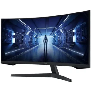Monitor Gamer Samsung Odyssey G5 Curvo 34“ VA, 3440x1440pix, 165Hz, 1ms, 1000R, FreeSync