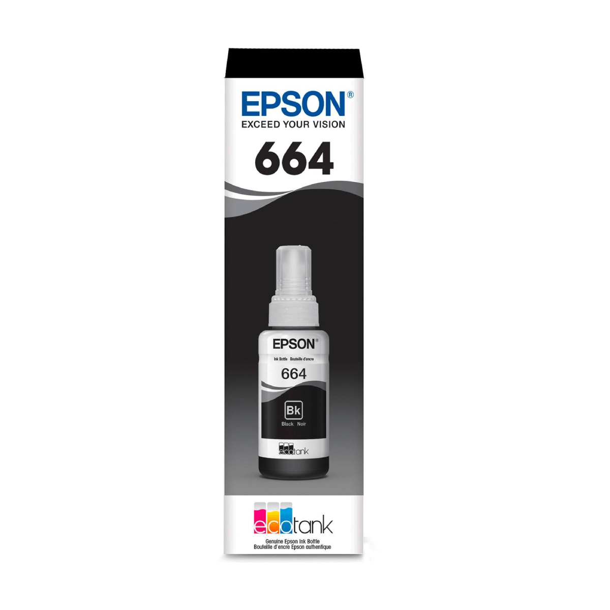 Tinta Epson T664 70ml Negro ORIGINAL
