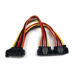 Cable 0,15m Adaptador Bifurcador Divisor Splitter Alimentación SATA Latching Cierre Pestillo StarTech.com Cable 0,15m Adaptador Bifurcador Divisor Splitter Alimentación SATA Latching Cierre Pestillo StarTech.com
