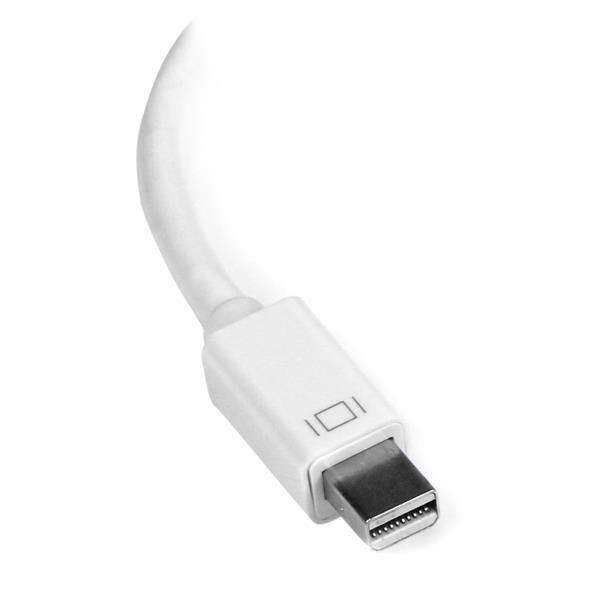 Cable StarTech.com Conversor de Vídeo Mini DisplayPort a HDMI con Audio MDP2HD4KSW 4K @ 30Hz Blanco (MDP2HD4KSW) - Imagen 3