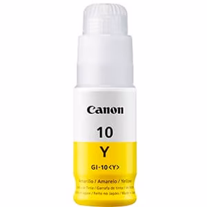 Botella de Tinta Canon GI-10 Amarillo Original