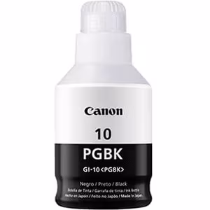 Botella de Tinta Canon GI-10 Negro Original