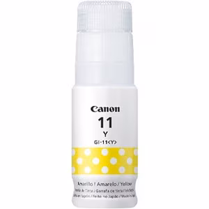 Botella de Tinta Canon GI-11 Amarillo Original