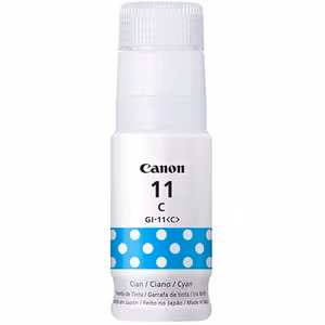 Botella de Tinta Canon GI-11 Cyan Original