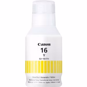 Botella de Tinta Canon GI-16 Amarillo Original
