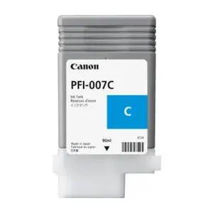 Tinta Canon PFI-007 Cian 90ml ORIGINAL
