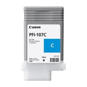 Tinta Canon PFI-107 Cian 130ml ORIGINAL