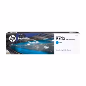 Tinta HP 974X PAGEWIDE Cian ORIGINAL