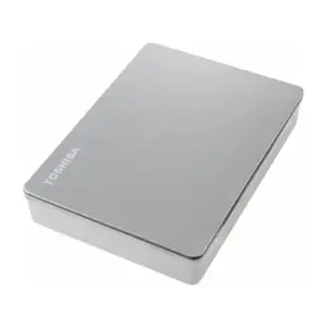 Disco Externo Toshiba Canvio Flex 4TB - 8 Disco Duro Externo Toshiba Canvio Flex 4TB USB 3.0 con cables USB-C y USB-A, Plata