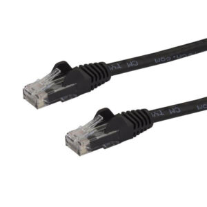 Cable de Red StarTech.com N6PATC3MBK 3 m CAT6 Negro
