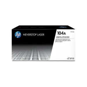 Tambor de Imagen HP Laser 104A Negro, Rendimiento de 20,000 Páginas, Compatible con Series HP Neverstop Laser W1104A ORIGINAL
