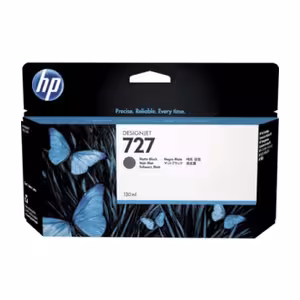 Tinta HP 727 Negro Mate 130ml ORIGINAL