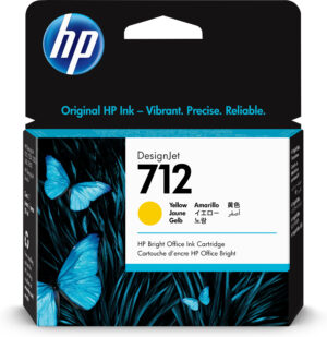 Tinta HP 712 Amarillo 29ml ORIGINAL
