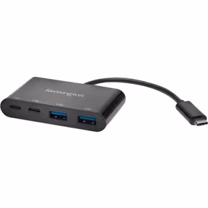 Adaptador Multipuerto HUB Kensington PocketHub, 4 puertos, USB-C x2, USB 3.1 x2
